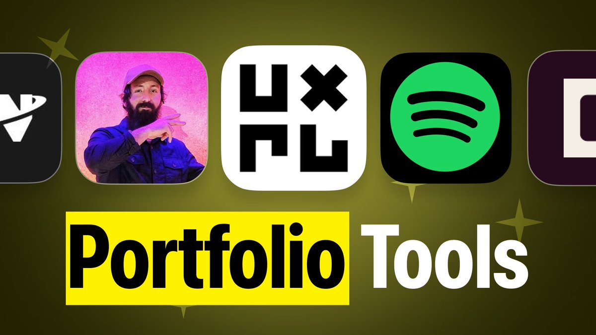 punitweb's tweet image. The best UX/UI portfolio tools and resources for 2025!

👉 youtu.be/rdS_ZWuLaac

#uidesign #uxdesign #ux #ui #portoflio #design