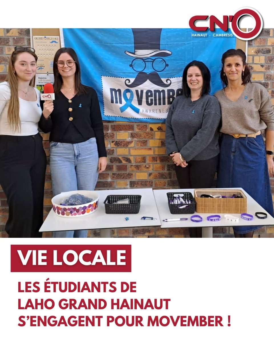 [MOVEMBER 🥸] Sensibilisation, collecte de dons et concours insolite : les apprentis de Laho Grand Hainaut se sont engagés tout le mois de novembre à l'occasion de Movember. ⤵️
cno-radio.fr/article-info-1…

#CNORadio #Valenciennes #aulnoylezvalenciennes #VieLocale #movember