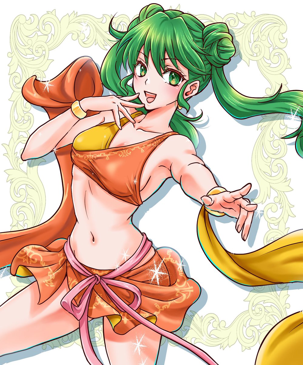 久々にマトモ？に描いた聖戦のシルヴィア。
何を描くか迷う事が多いので、お題頂けるのありがたい。リクエストどうもでした〜 #FE