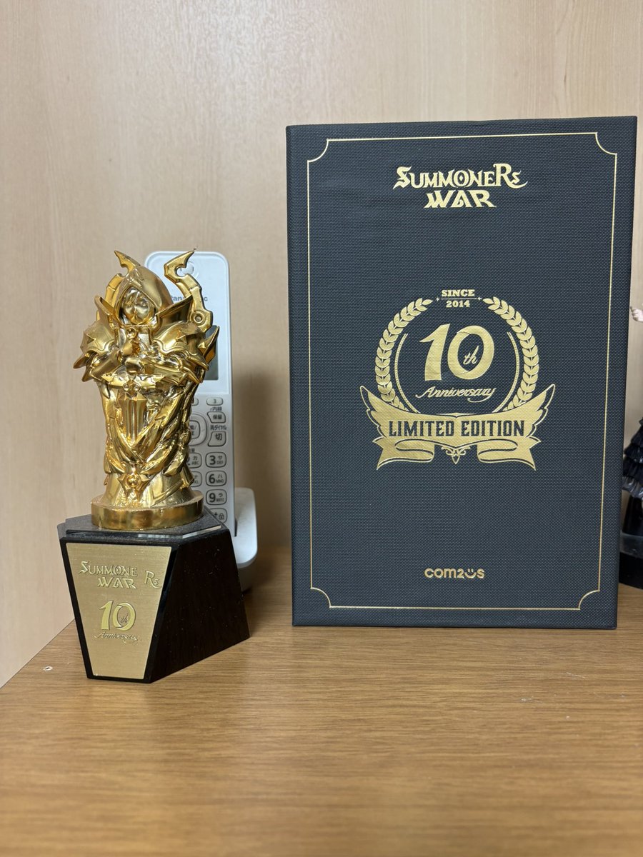 RT @T6modK81uraOsi: チェスセットでした〜 10周年トロフィーに続いて