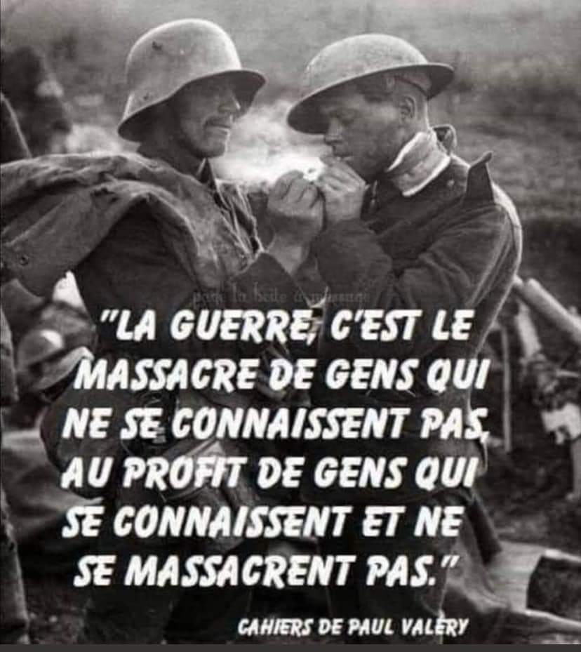 jpauldubois60's tweet image. Je suis ancien militaire pro ayant servi en Opex en Afrique il y a 30 ans...

Je REFUSE d&apos;envoyer MES enfants mourir dans une guerre montée de toutes pièces il y a plus de 10 ans par l&apos;OTAN, le #DeepState US et un régime ukrainien corrompu et mafieux😡😡

QUE LES ELITES Y AILLENT