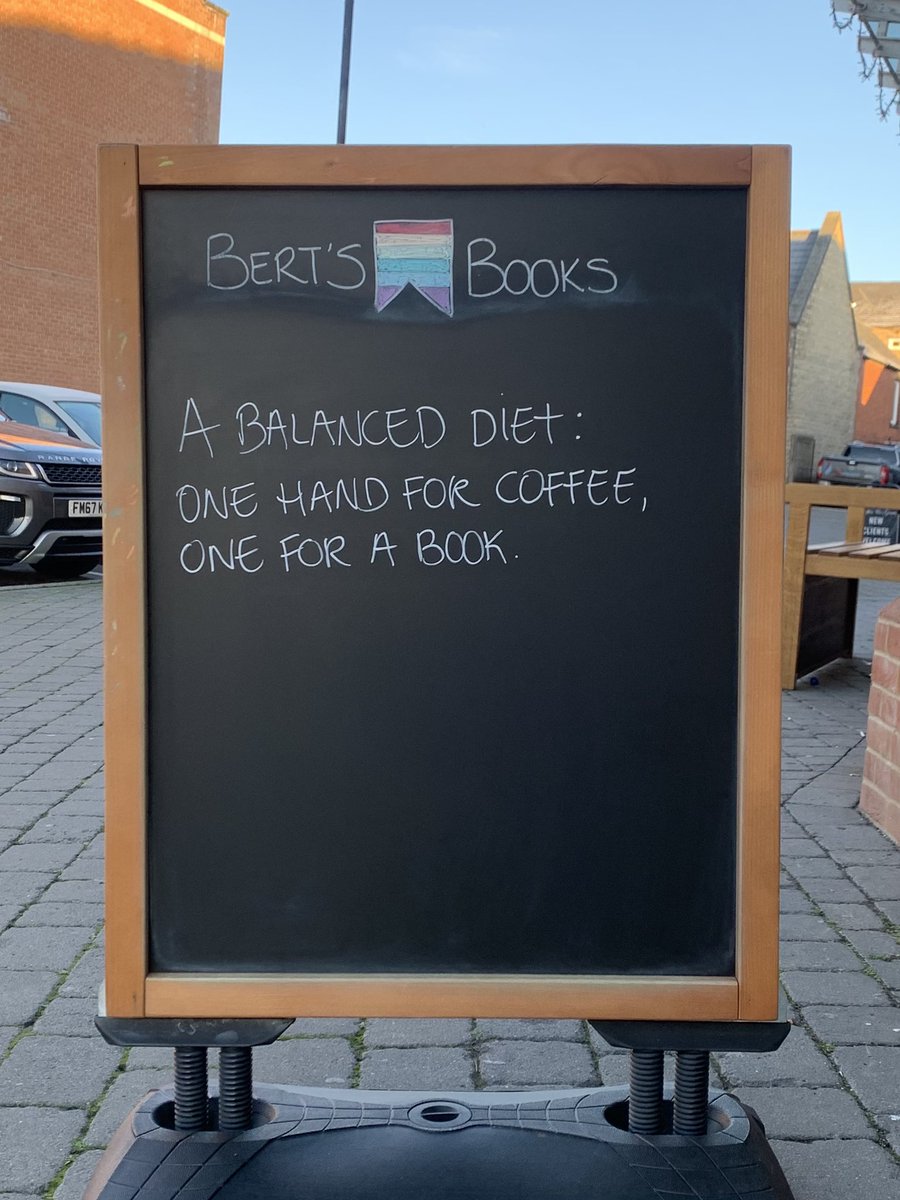 bertsbooks's tweet image. Good morning. We are open. 📖☕️