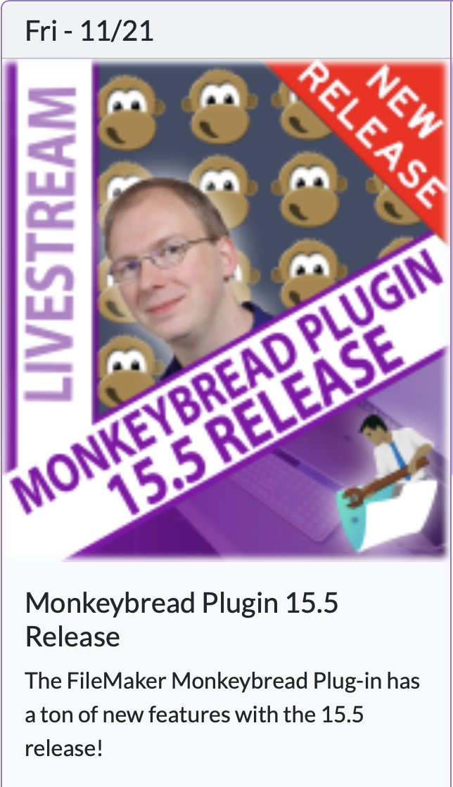 MBSPlugins's tweet image. Today on FMTraining live broadcast:  

MBS Plugin 15.5 with Christian Schmitz

Let&apos;s talk about what is new in MBS Plugin.

1 PM Pacific or 22:00 CEST

fmtraining.tv/#LIVE