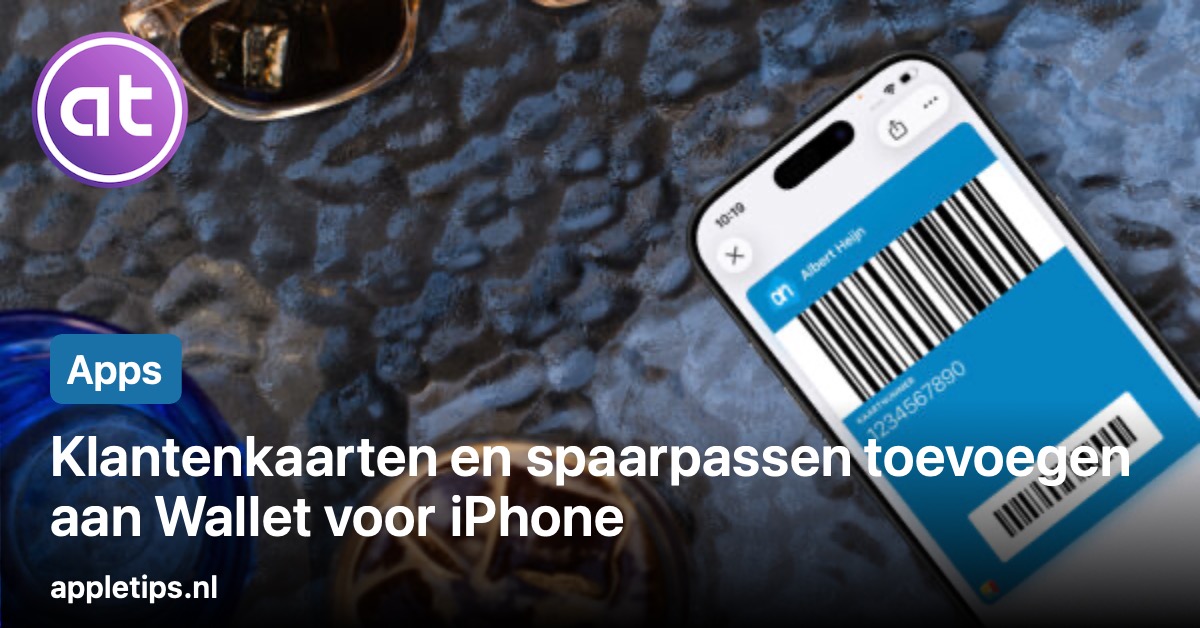 Aanrader ✨ Klantenkaarten en spaarpassen toevoegen aan Wallet voor iPhone 📲💳👛 - appletips.nl/klantenkaarten… #iOS
