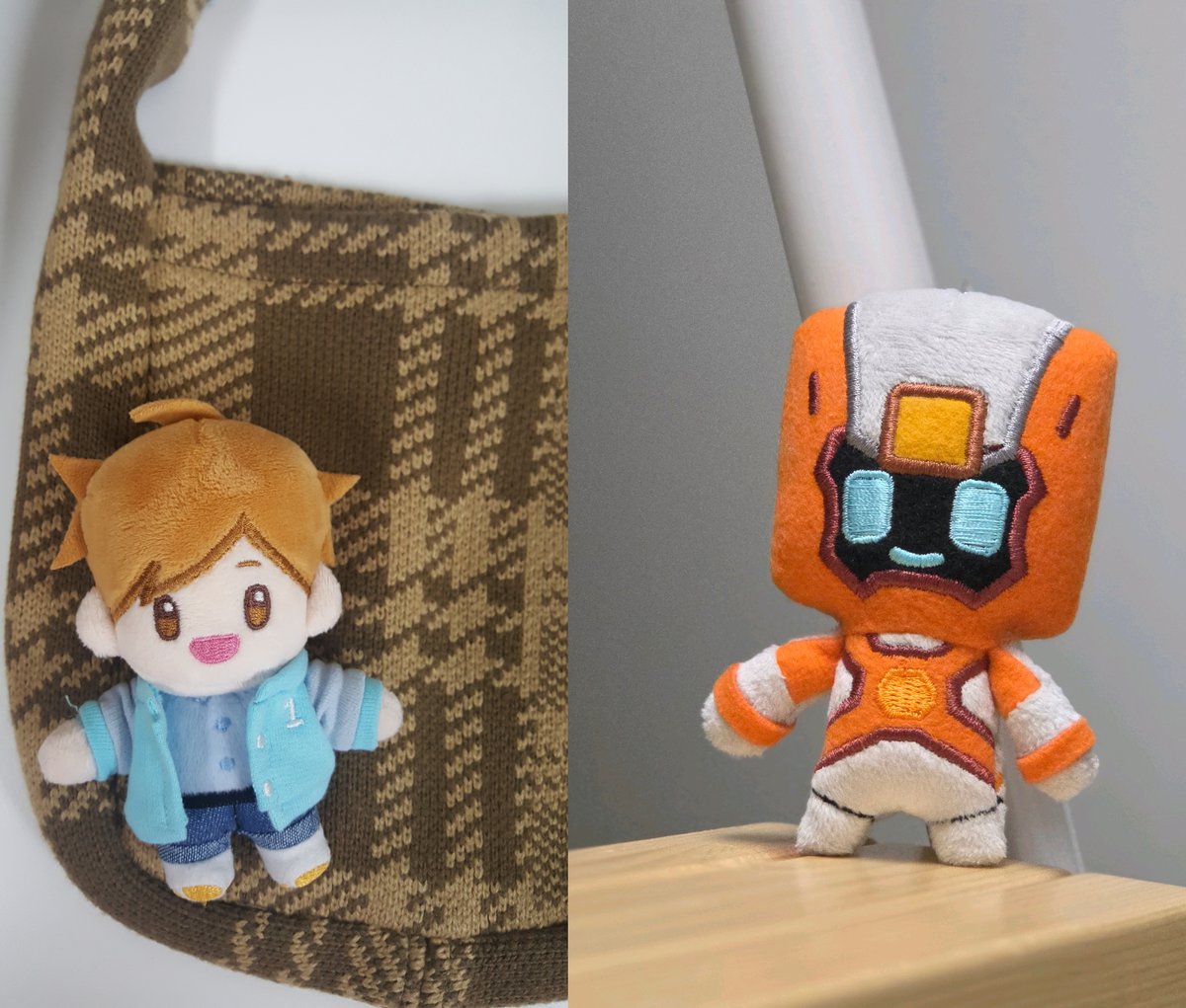 TOBOT_RetroBot's tweet image. ✨또봇 대.도.영 봉제 인형 키링 펀딩 D-6✨

🗓펀딩 기간: 2025.11.17(월)~2025.11.27(목)

가방에 매달려 있는 하나와 선반에 서있는 또봇X!
귀여움 가득!💖
귀여운 하나와 또봇X 보고 가세요💙

🔗펀딩 링크
하나&amp;amp;또봇X : tumblbug.com/tobot_hana_x

#또봇 #인형 #키링
#하나 #또봇X
#굿즈 #레트로봇