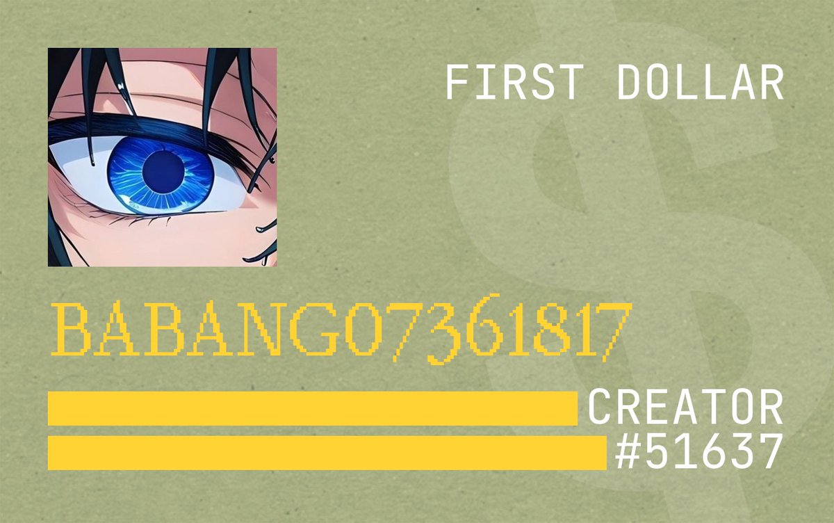 I will help you <a href="/earnfirstdollar/">First Dollar</a> on <a href="/base/">Base</a>

Want in?

firstdollar.money/?r=0fDSEQ

[Don't forget to paste your ID card image here]