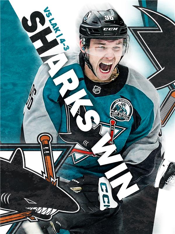 SanJoseSharks's tweet image. ADDING ANOTHER DUB! 😤