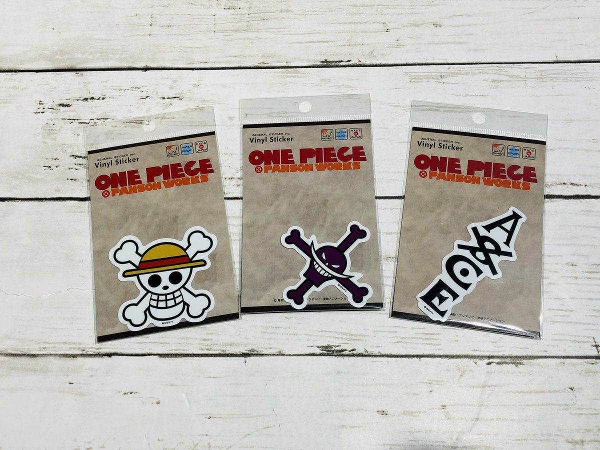 再入荷】ゼネラルステッカー パンソンワークスコラボステッカー 麦わら