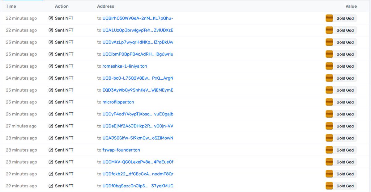 🎁 MR. FREEMAN HAS SENT GOLD NFTs TO FREEMAN TOKEN HOLDERS! 🎁

Have you already bought the token? 😎
The first wave of GOLD NFTs was distributed today! 🚀

t.me/blum/app?start…

#blum #memecoin #mrfreeman #crypto #airdrop