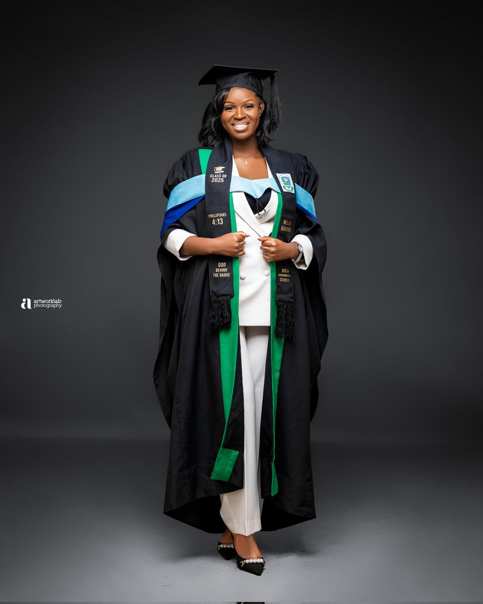 Neneh709's tweet image. Bachelor of Science in Environmental science Bagged🎓🥳#Class of 2025#LUANAR graduation