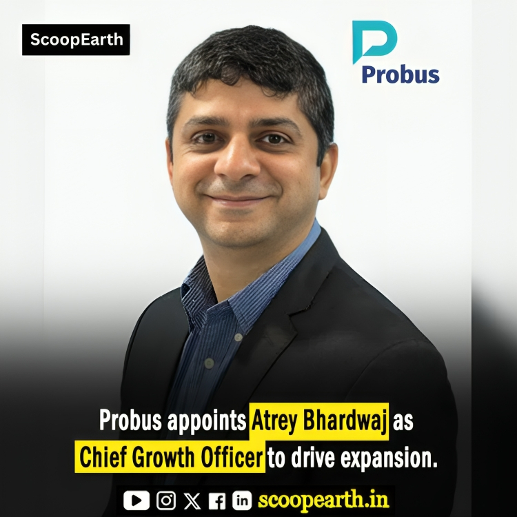 Scoopearth1's tweet image. 🚀 Probus appoints Atrey Bhardwaj as Chief Growth Officer to turbocharge its digital and distribution-led expansion! 💼📈 #Probus #Insurtech #Leadership #TechNews  #IndiaEconomy #viralpost #scoopearth #scoopearth.in #scoopearthmagazine