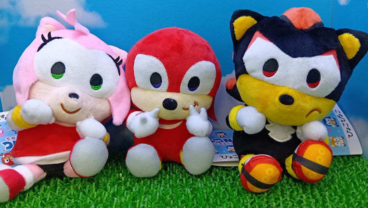 SONIC&FRIENDSひょこぴょこぬいぐるみ 全6種 SONIC&FRIENDSひょこ