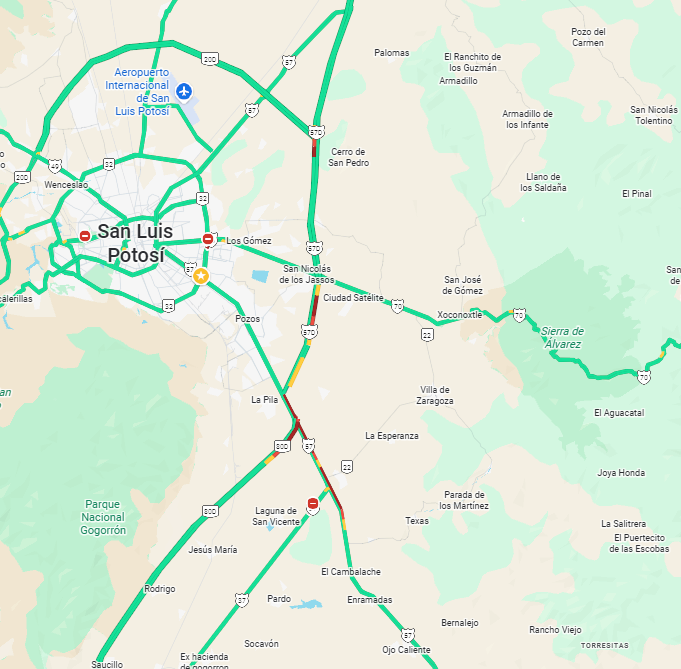 Leon_ius's tweet photo. @CAPUFE @GN_Carreteras @GN_MEXICO_ 

Buenas noches algún incidente sobre el Libramiento San Luis Potosí ? https://t.co/g5EwevHP8V