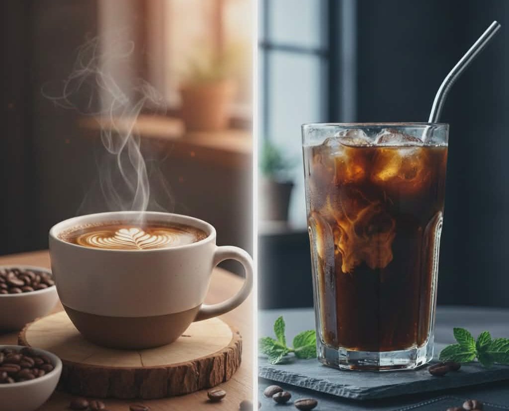 tinitialize's tweet image. Hot coffee or Iced coffee?