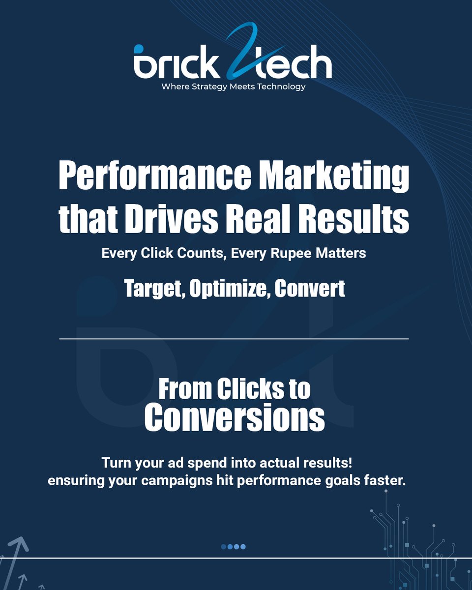 brick2tech's tweet photo. ➡️SWIPE TO EXPLORE

Is Your Business Really Getting the ROI You Expect?

💬DM US!

📞 Contact: +91 90000 35647

🌐 Website: https://t.co/MjY020ZSqE

#DigitalMarketing #PerformanceMarketing  #MarketingAgency #DigitalStrategy #OnlineMarketing #StartupGrowth #Brick2Tech https://t.co/bppfBX0Wjg