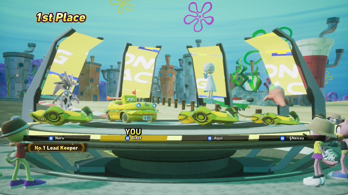 SiXtY_TTV's tweet image. Nice getting 1st together #NintendoSwitch2 #SonicRacingCrossWorlds