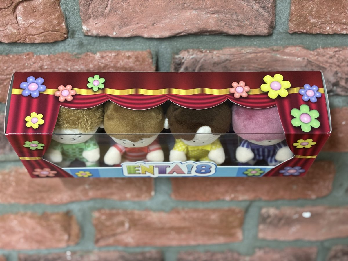 ENTA! 8 ふぉ〜ゆ〜 ちびぬいBOX ふぉ～ゆ～ちびぬいのBOXは横28.5cm縦10cm奥行6.5cmです。上からもふぉ