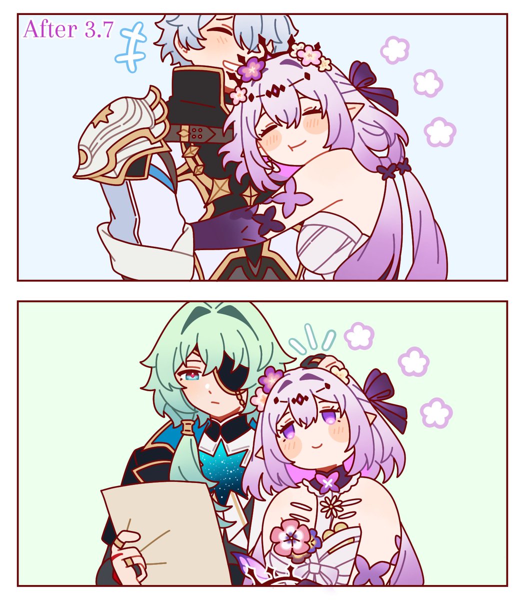 Sweeetcakess's tweet image. When you&apos;ve been touch starved your whole life 

#nousporists + #hyarice