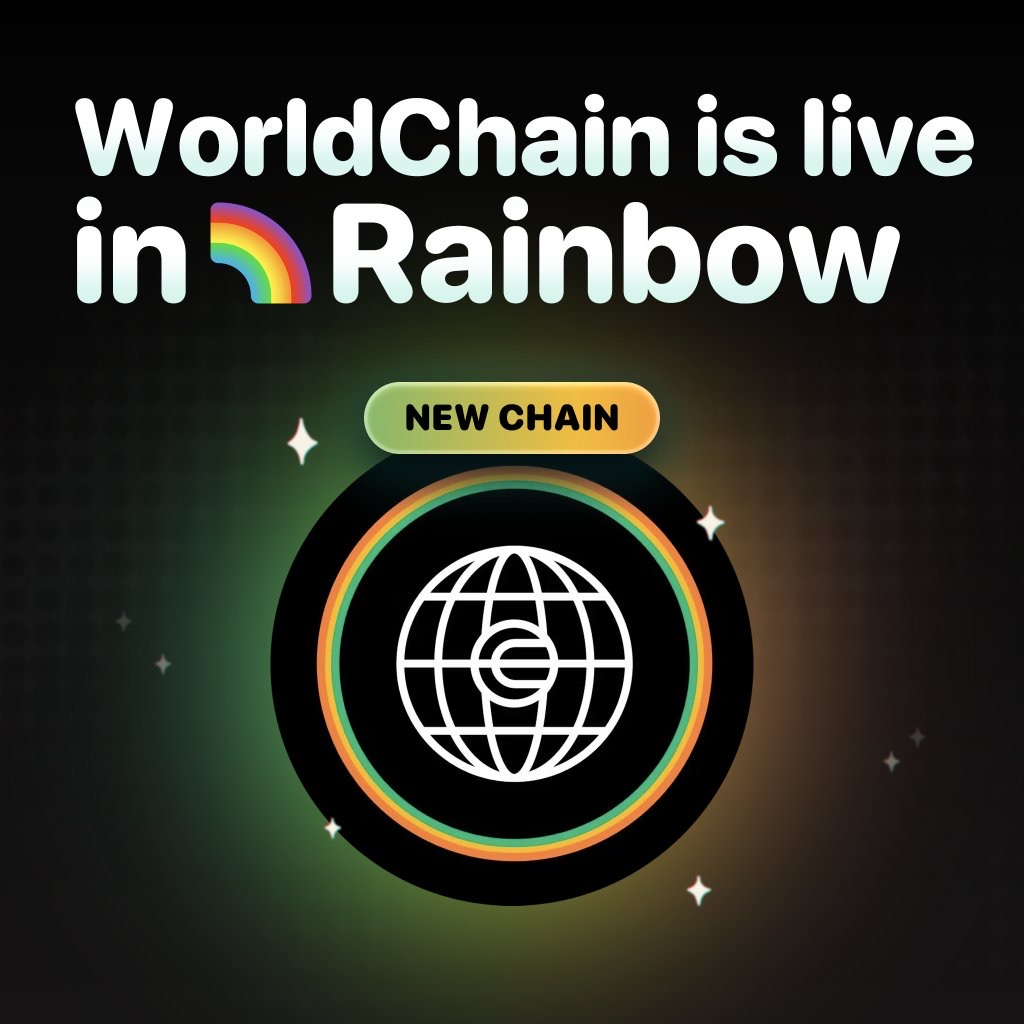 GM Famskii ☀️ 

The <a href="/rainbowdotme/">Rainbow</a> wallet now supports World Chain, a new permissionless network.

This network is built to serve users globally, emphasizing open access.

It operates on an open-source model and is managed through community governance.

World Chain is designed as