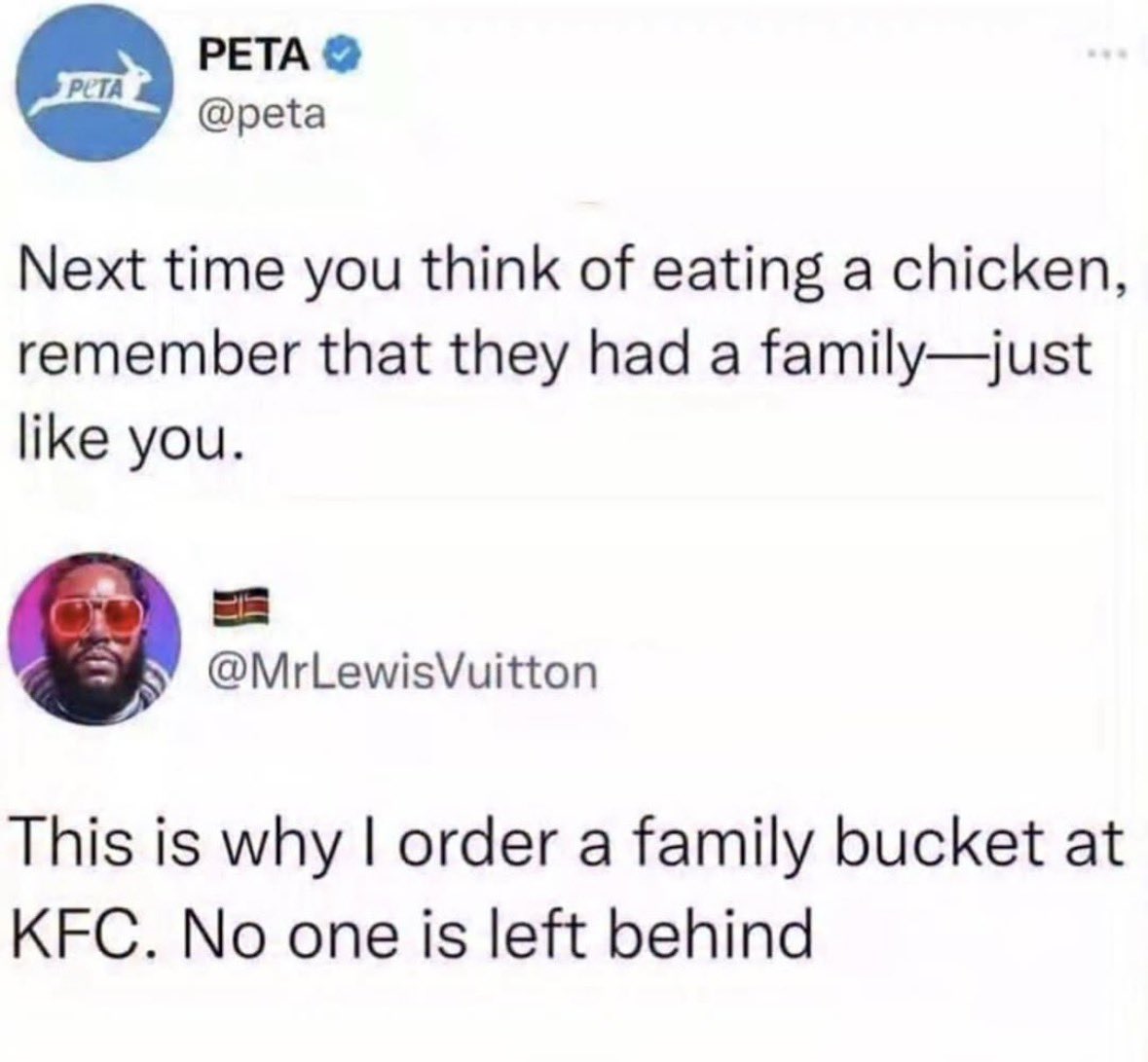 Family always first. 😭