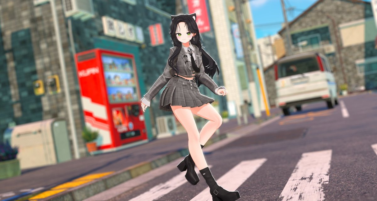 Binz_098's tweet image. 마냥 정장룩💚
#마냥 #Warudo #MagicaCloth2 #NiloToon