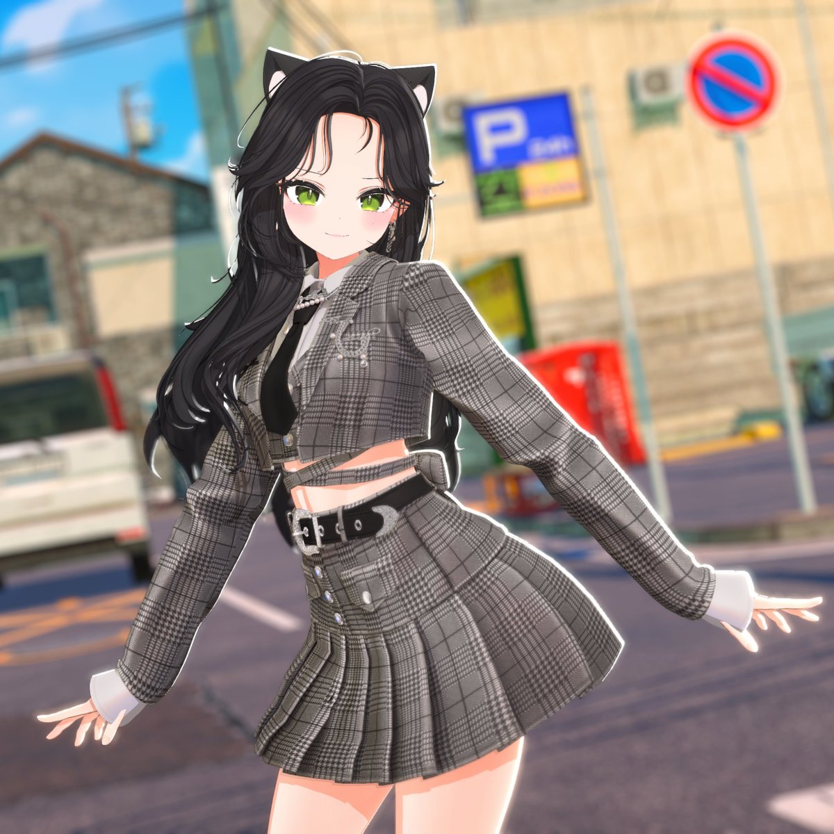 Binz_098's tweet image. 마냥 정장룩💚
#마냥 #Warudo #MagicaCloth2 #NiloToon