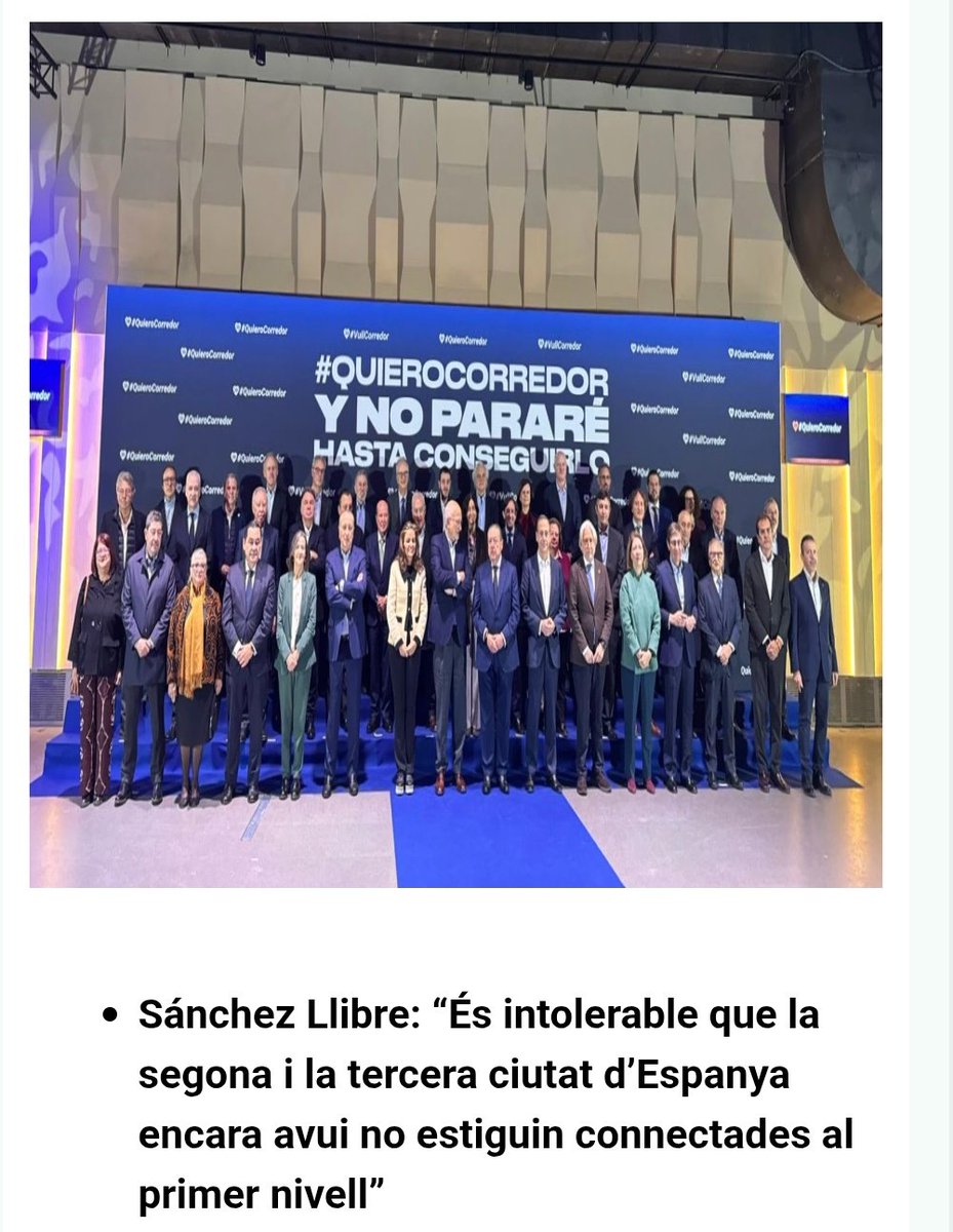 llorenprats's tweet image. Els de @FomentTreball encara no entenen que el corredor mediterrani no es farà mai sense la independència política de la nació catalana.

La fractura de l&apos;estat és evident i negar els fets només ens condueix al desastre.

#FemFront per l&apos;empresa, la feina ben feta i el futur.