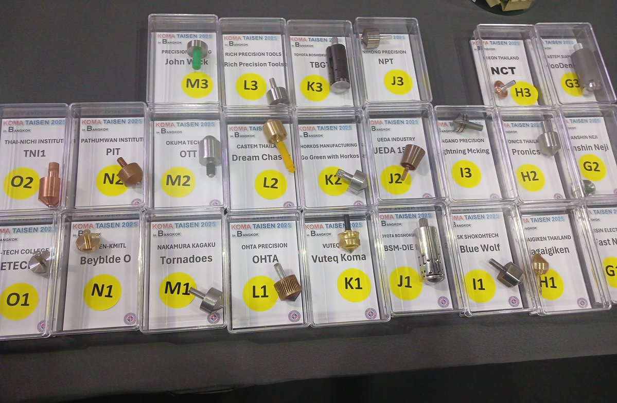 コマ大戦バンコク場所、盛り上がっています！
会場の熱気がすごい…！