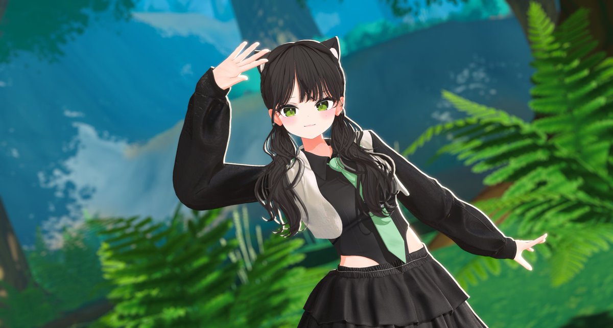 Binz_098's tweet image. 마냥 일상룩💚
#마냥 #Warudo #MagicaCloth2 #NiloToon