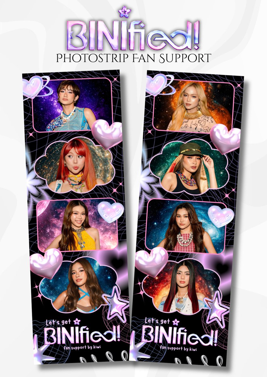 _dmlc's tweet image. BINIFIED YEAR-END PARTY FAN SUPPORT 3.0 BY KIWI @_dmlc

BINIFIED PHOTOSTRIPS 💫

• 1:1 ratio (limited qty)
• time &amp;amp; location: tba
• mbf, like &amp;amp; rt (show proof on d-day)
• open for donation &amp;amp; trade (just dm me)

2, 3... See you Blooms! 🌸✨

#BINI #BINIFIED #BINIfiedPHArena