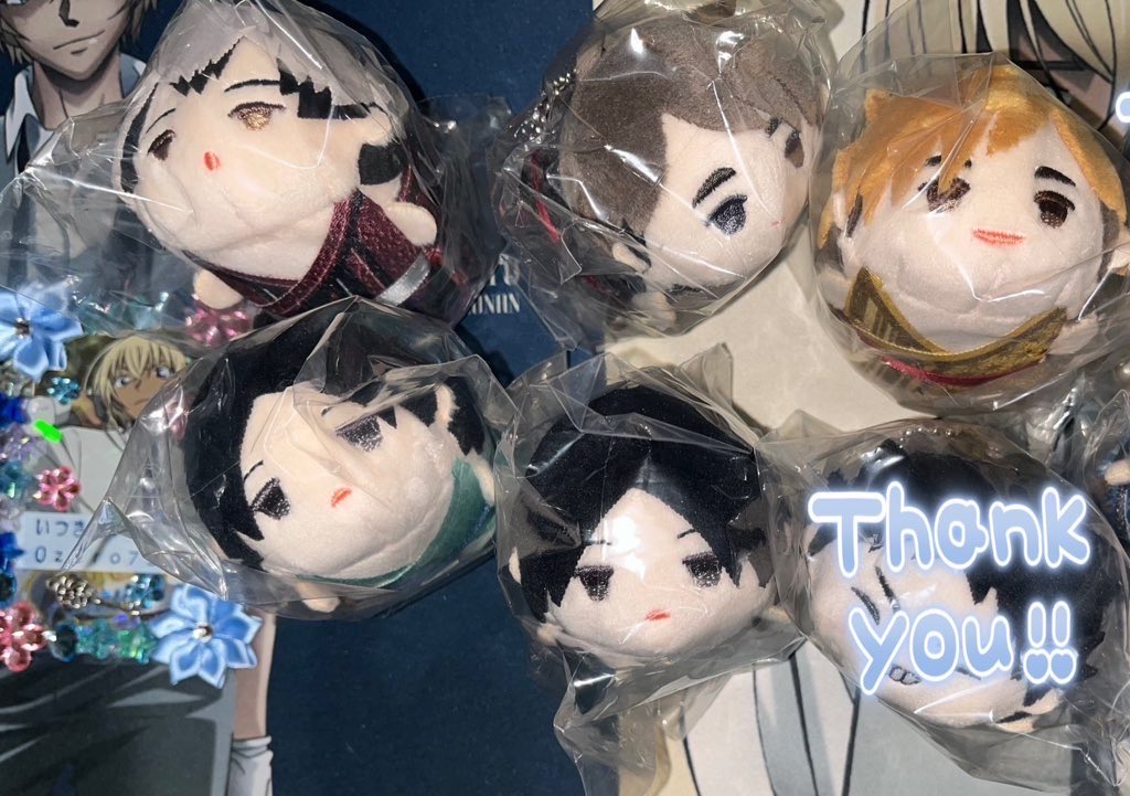 ハイキュー!! もちもちマスコット もちマス WA 譲） 国見・北・宮侑