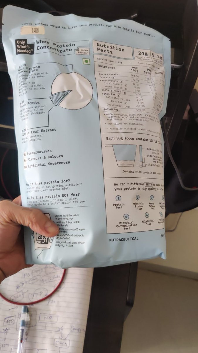 priyank217's tweet image. Received my first cleanest whey protein from #OWN.
thanks @foodpharmer2