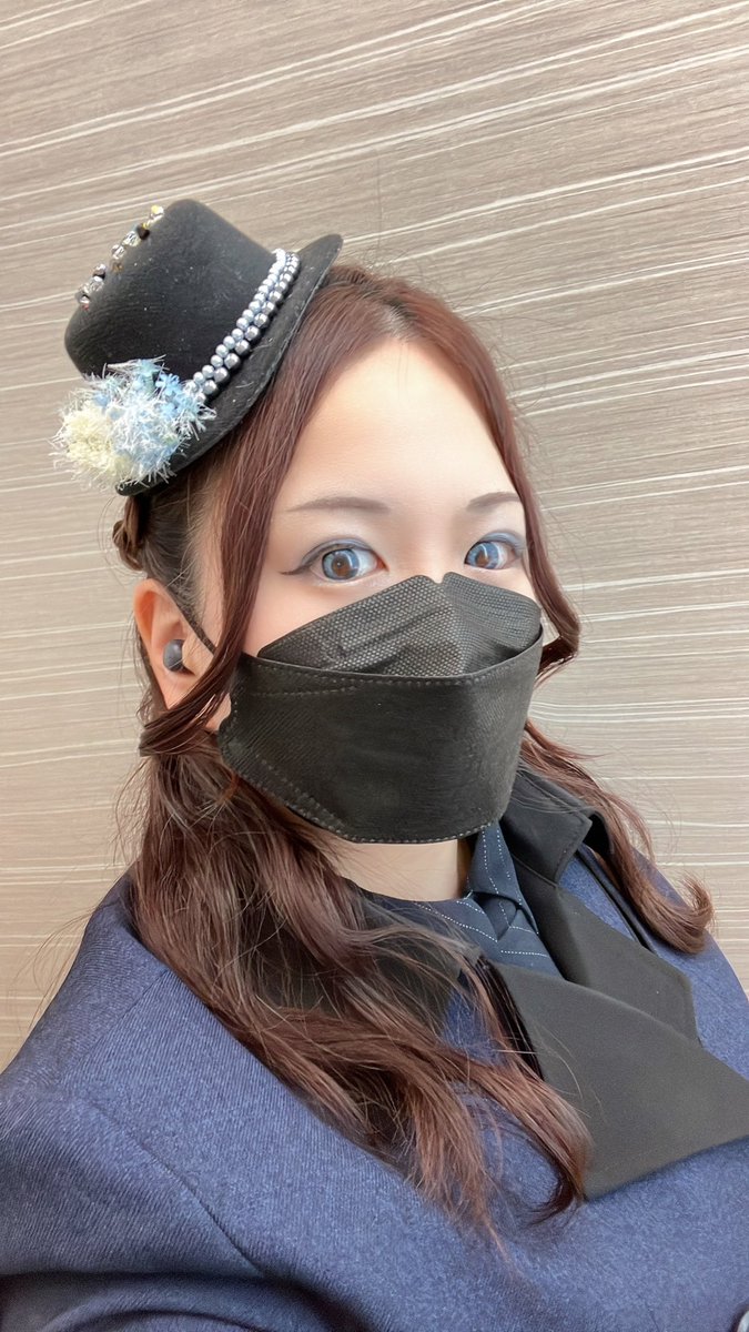 ゆなあ♡オーダー作成ページ こちら、オーダーをいただいて製作したミニハット！ 素敵なヘア