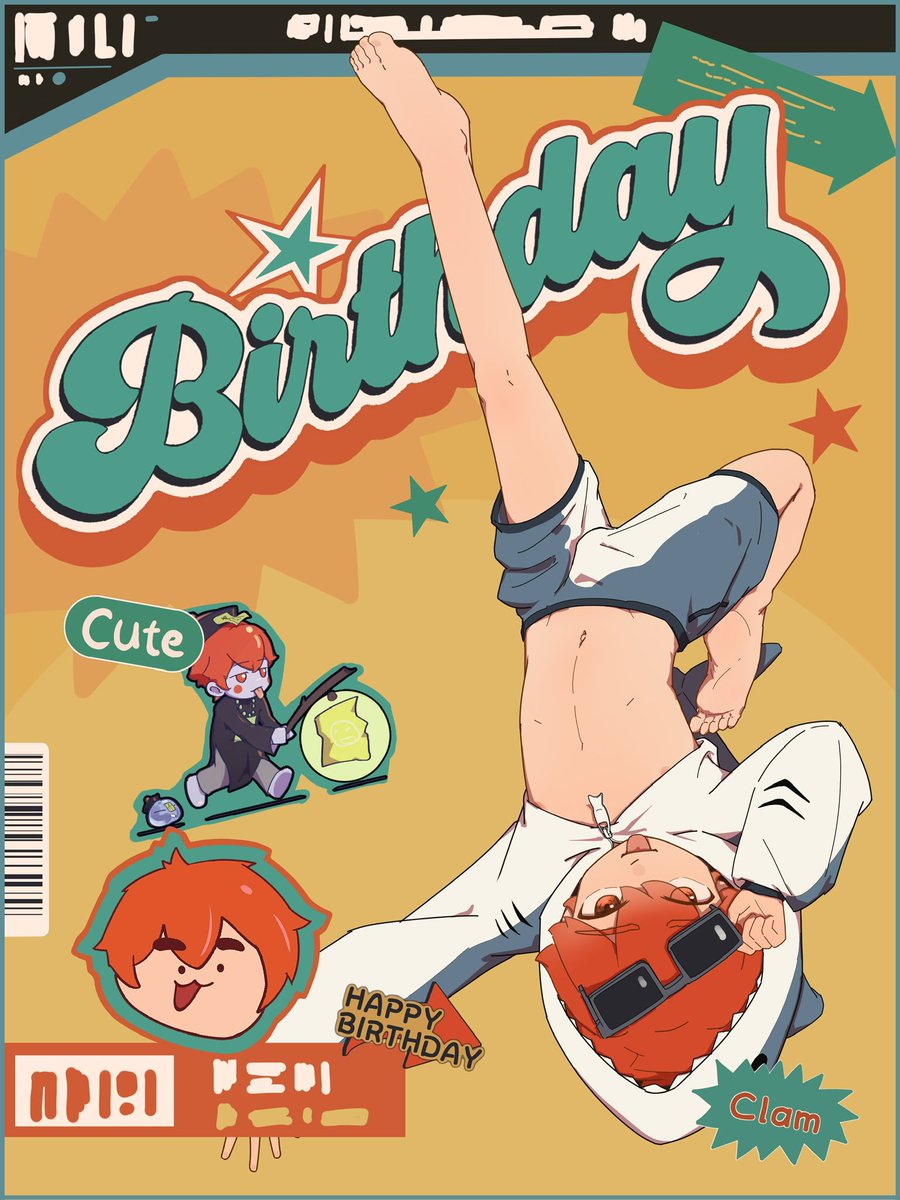 clamjiex's tweet image. HB to me!