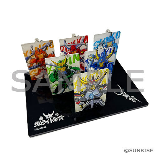 【MUSIC TOUCH】
＼✨予約受付開始✨／

アニメ『鎧伝サムライトルーパー「輝煌帝烈火」』MUSIC TOUCH
📍アクリルキーホルダー
📍カセットキーホルダー
12月12日（金）発売決定！

🎁「アクリルキーホルダー + カセットキーホルダー」セット購入 先着特典
岡本英郎氏 サイン入り MUSIC TOUCH