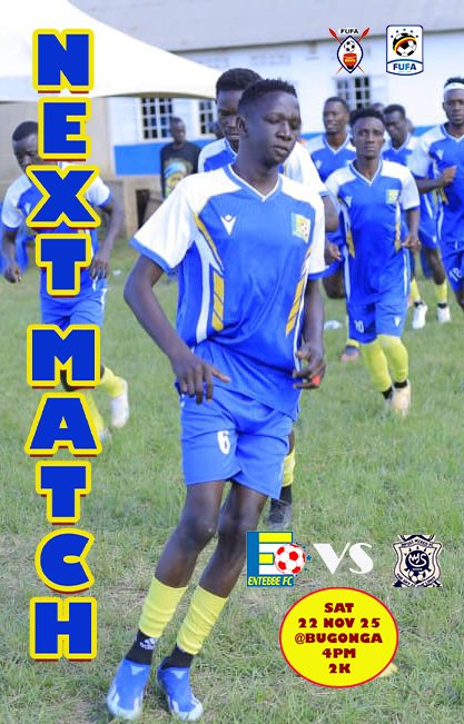 Entebbefc's tweet image. Weekend sorted. 
Tomorrow SATURDAY 22/11/2025.
Entebbe FC VS Mpigi Mixed.
We are the Aviators 
Our club Our game Our Community