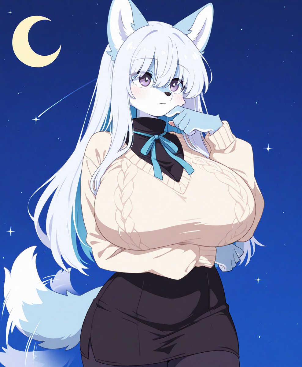 ninJoMonster115's tweet image. 臺東縣（台湾）生まれ育ちの珠滄狼先生さんよんじゅっさい🐺
瞳は銀色なのに安定せず紫になったりする。

よく『キツネ（fox girl）』と間違えられる_(:3 」∠)_
#AIイラスト 
#我が家のイチ推し