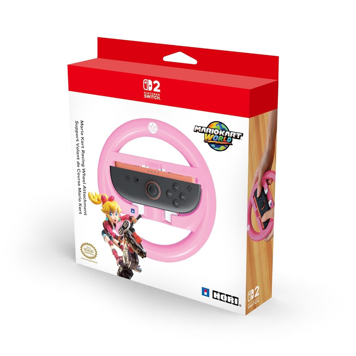 Nintendeal's tweet image. NEW Mario Kart Racing Wheels for Switch 2 (Officially Licensed HORI) are up for pre-order on Amazon!

Mario: amzn.to/4oMg3AE
Peach: amzn.to/3LUCNjl #ad
Yoshi: amzn.to/3XHS5dU

$14.99/ea