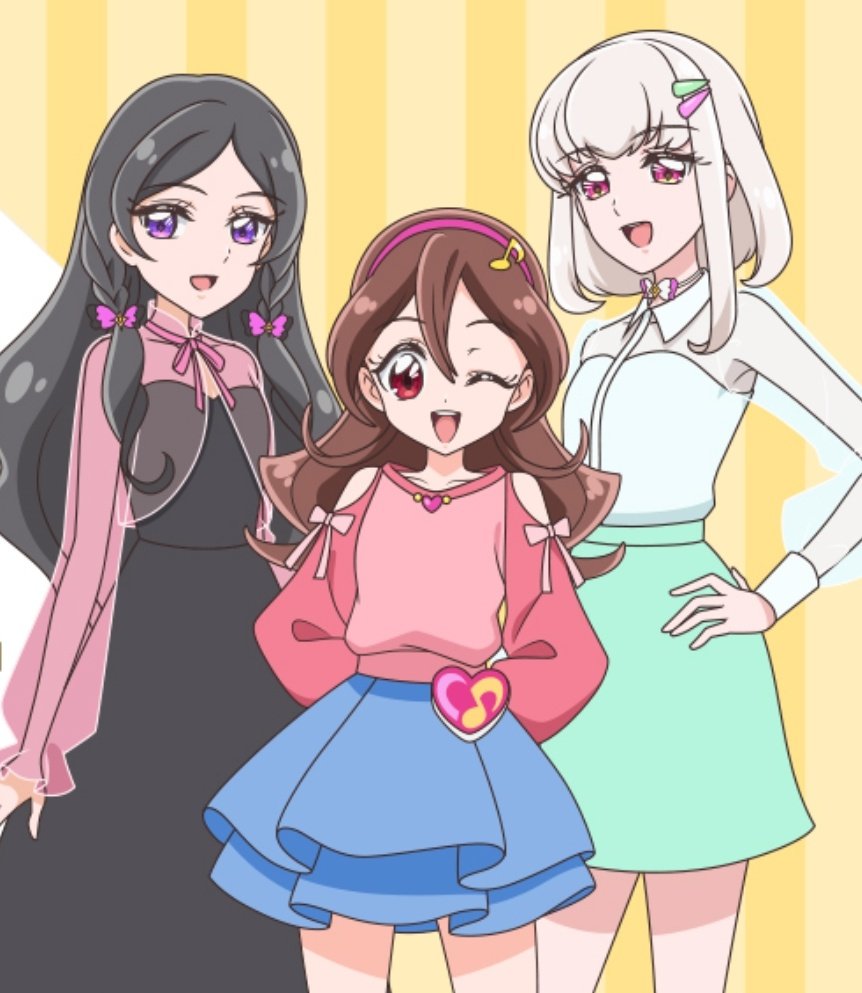 ぷりんちゃんの新規立ち絵…!!!!︎🤍👈✨
 #ようこそキュアズキューン沼へ
 #precure