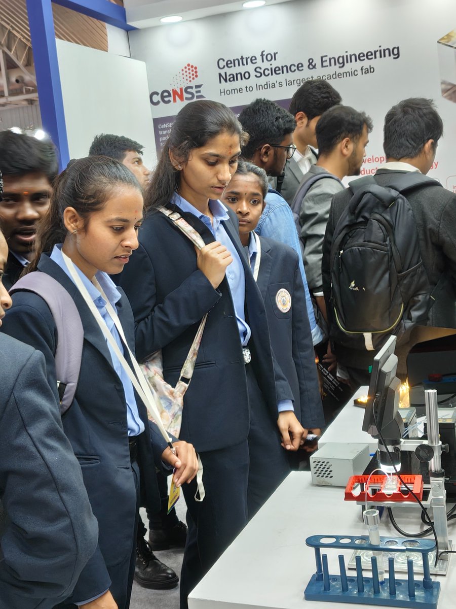 CeNSEatIISc's tweet image. What an incredible experience at #BTS2025! 🚀CeNSE, @iiscbangalore had an amazing three days showcasing cutting-edge #deeptech #innovations, having great discussions, inspiring visitors &amp;amp; exciting collaborations — thank you to everyone who stopped by! 📷
See you next year! 📷 🌟