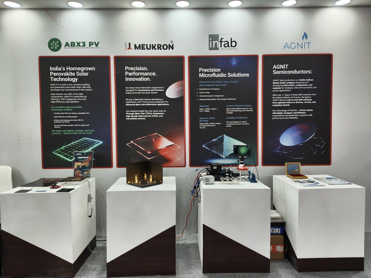 CeNSEatIISc's tweet image. What an incredible experience at #BTS2025! 🚀CeNSE, @iiscbangalore had an amazing three days showcasing cutting-edge #deeptech #innovations, having great discussions, inspiring visitors &amp;amp; exciting collaborations — thank you to everyone who stopped by! 📷
See you next year! 📷 🌟