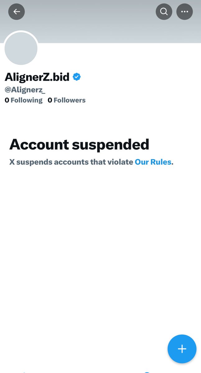 Ari_wise0's tweet image. Woke up and saw the @Alignerz_ page suspended…This app will let bot farms run wild all day, let meme accounts impersonate presidents, and boost spam links for $5…but the moment a legit project starts getting real traction?

Suspended. “Detected unusual activity.” Yeah, no shit,…