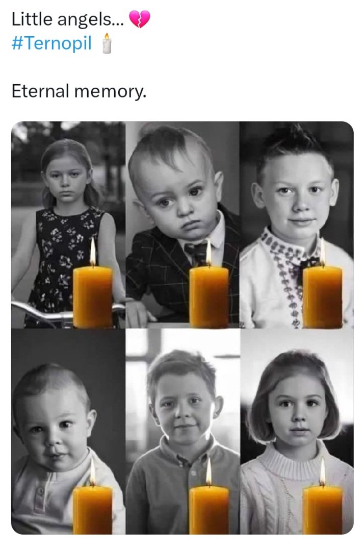 Quadrel1Cosetta's tweet image. BAMBINI UCCISI IERI IN UCRAINA
