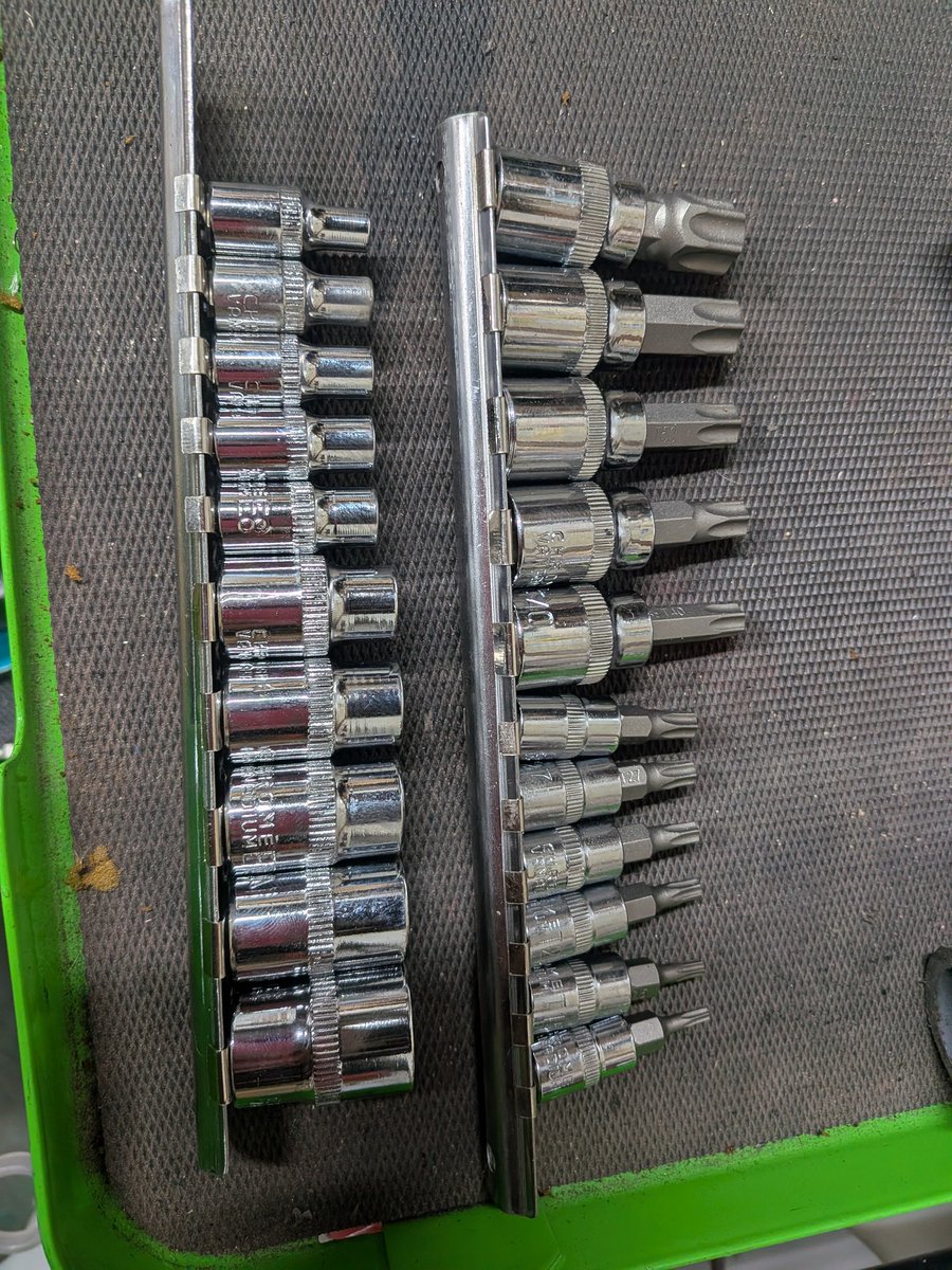 トルクスソケットセットを買った 今後多用するので。