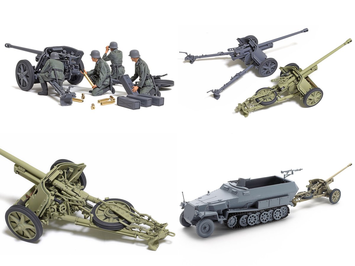 【新製品】『1/35 ドイツ 5cm対戦車砲 Pak38』2025年11月22日(土)ごろ発売。3.7cm Pak36の後継として登場し、T34やKV-1にも立ち向かった“歩兵の守護神”Pak38を精密再現した1/35モデルです。兵士4体や砲弾ケースなど情景製作に役立つパーツも充実。#タミヤ
⬇️製品情報はこちら
tamiya.com/japan/products…