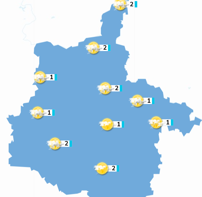Bonjour, les nuages sont omniprésents et les T° au lever du jour, 0 et 2°, mais ça va évoluer cet après-midi avec le retour des éclaircies sur les Ardennes dans un flux de secteur nord-est. Les T° en revanche peinent à grimper : de 2 à 4° cet après-midi.
<a href="/RADIO8ARDENNES/">RADIO8</a> <a href="/aitrene1/">Ait Braham</a>