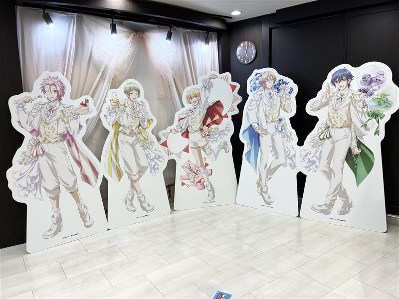 美男高校地球防衛部ETERNAL LOVE！のアニメイトカフェコラボが現在