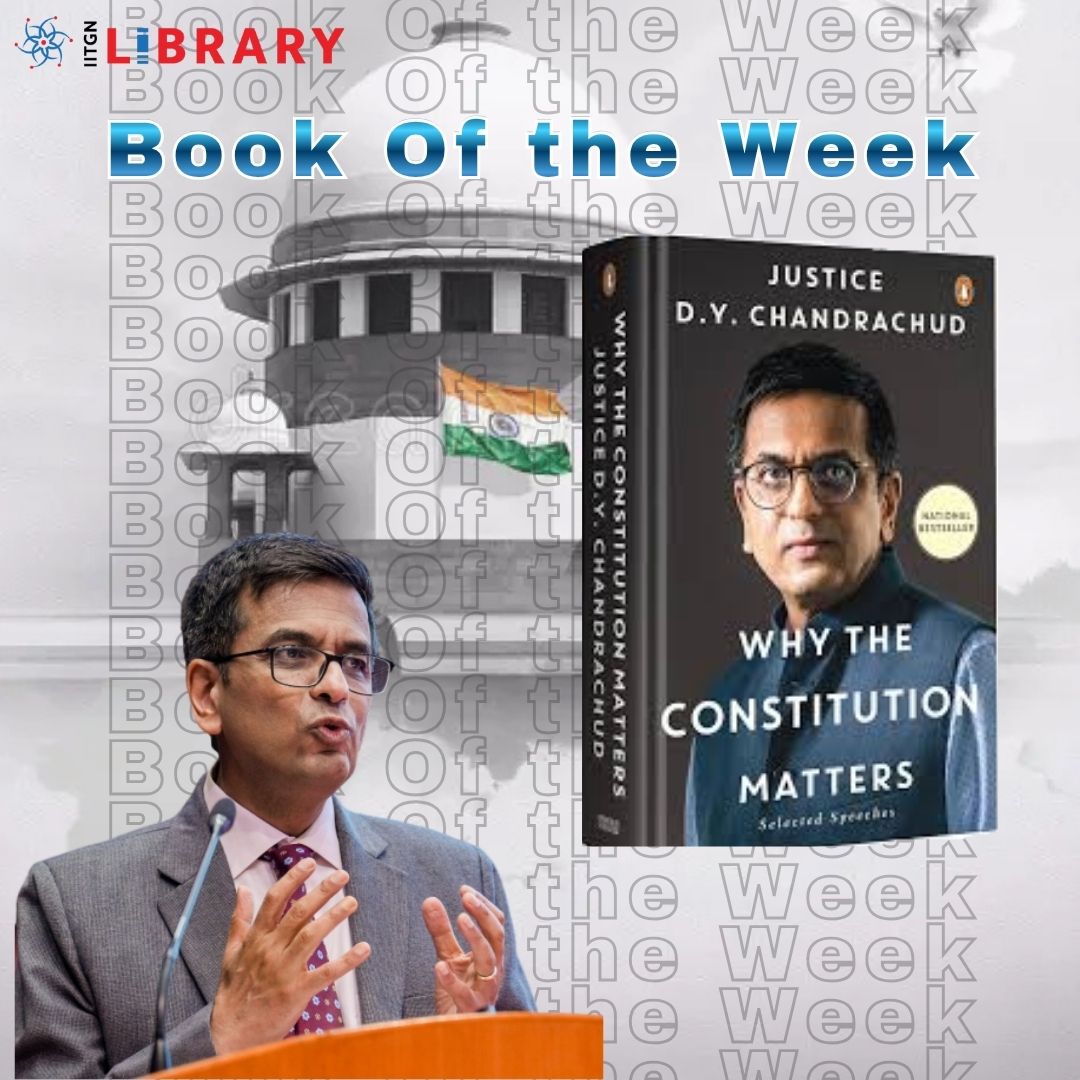 LibraryIITGN's tweet image. “A Duo That Makes You Think.”

✨Author of the Week: Margaret Atwood 
✨Book of the Week: Why the Constitution Matters

#Authoroftheweek #MargaretAtwood #BookOfTheWeek #WhyTheConstitutionMatters #JusticeDYChandrachud #IITGN #LibraryReads