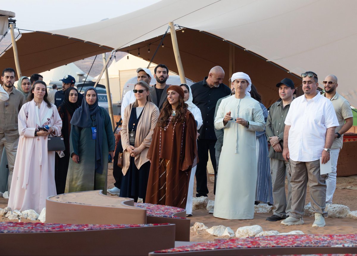 It was my pleasure to welcome our <a href="/TanweerFestival/">Tanweer Festival</a> sponsors on a special tour.
With their support, we create a space for people to pause, reconnect with themselves and experience the deeper beauty of Sharjah’s spirit.
