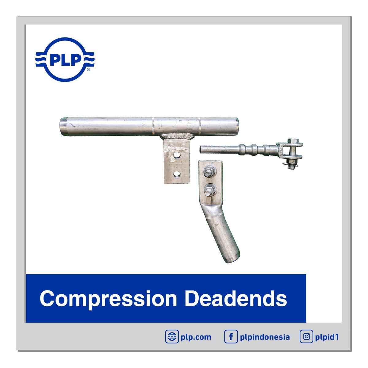 PLPID's tweet image. PLP memproduksi berbagai ukuran kompresi deadend untuk konduktor fase berbasis aluminium, SC/AC dan SC/GZ pentanahan.
Deadend tersedia dengan konfigurasi eye atau tongue, yang sesuai dengan arah orientasi semua jenis jumper.
Silakan menghubungi PLP untuk kebutuhan khusus.

#PLPID